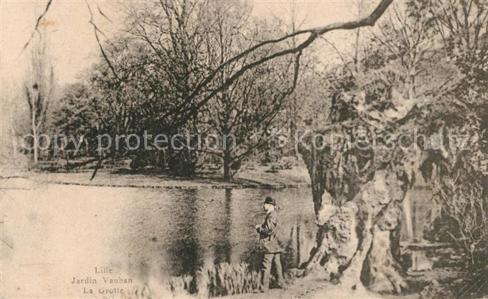 Lille Nord Jardin Vauban La Grotte