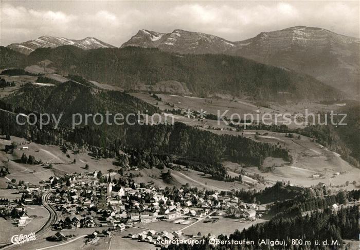 Oberstaufen Fliegeraufnahme Schrotkurort