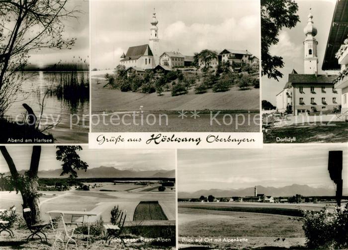 Hoeslwang Hartsee Kirchenpartie Alpen