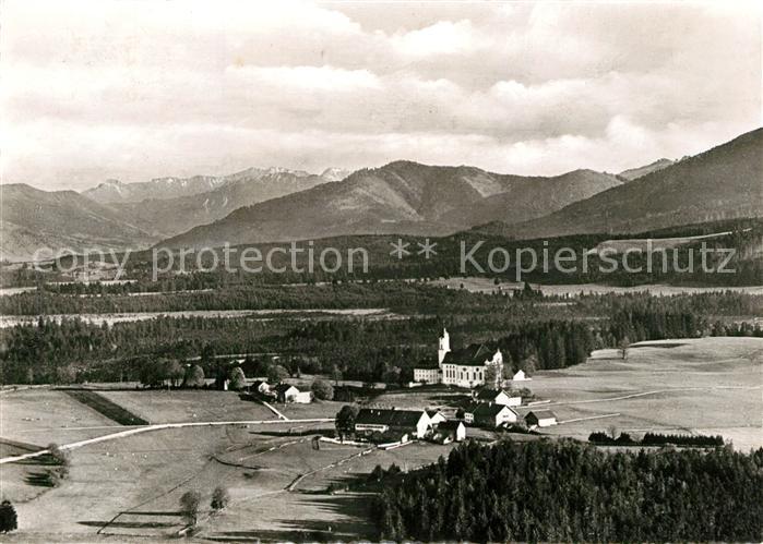 Wies Steingaden Fliegeraufnahme Landvolkshochschule
