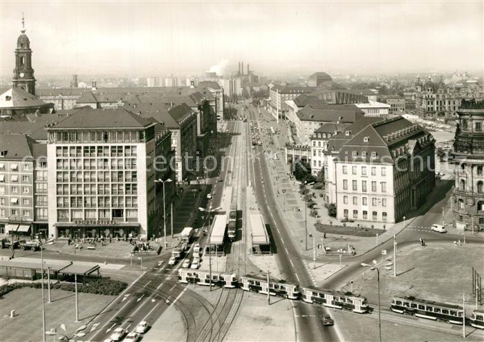 Dresden Ernst Thaelmann Strasse Strassenbahn
