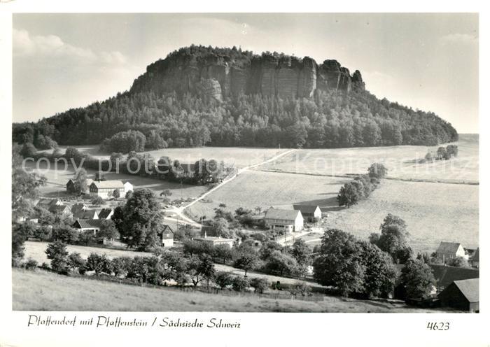 Pfaffendorf Koenigstein mit Pfaffenstein