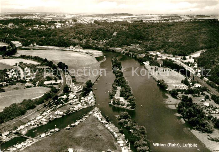 Witten Ruhr Fliegeraufnahme Ruhrpartie