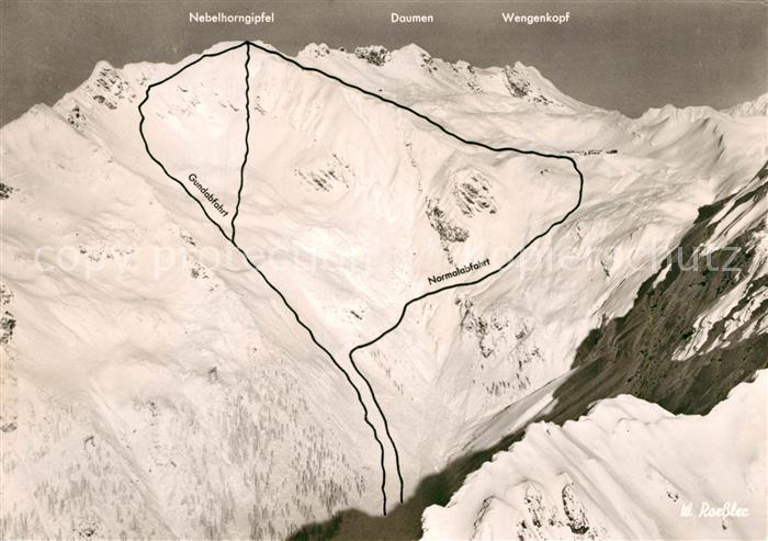 Oberstdorf Nebelhorn Skiabfahrten
