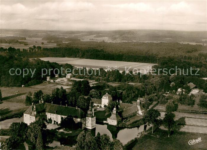 Muenster Westfalen Schloss Lembeck Fliegeraufnahme