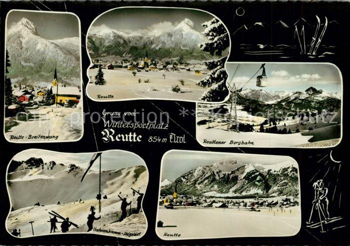 Reutte Tirol Bergbahn Hahnenkamm Skigebiet Breitenwang