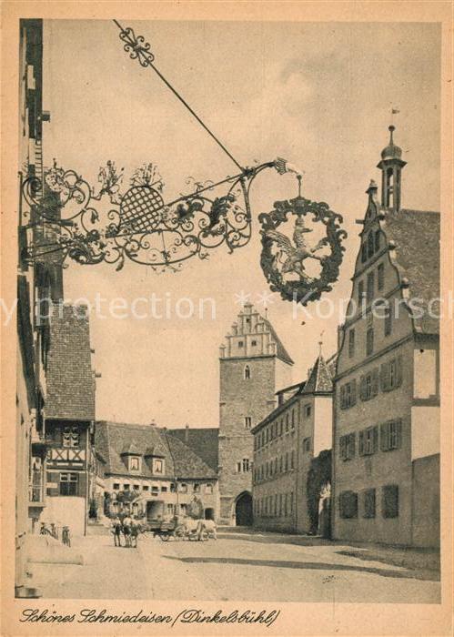 Dinkelsbuehl Schoenes Schmiedeisen