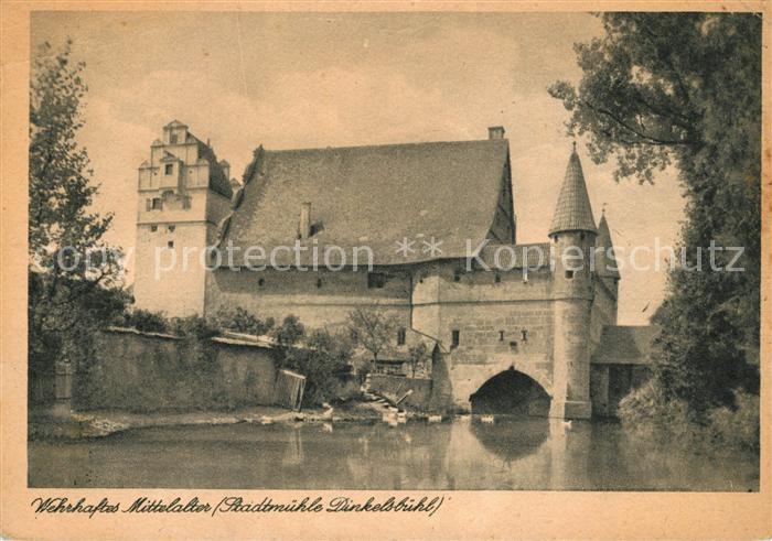 Dinkelsbuehl Stadtmuehle