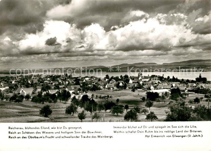 Insel Reichenau Fliegeraufnahme