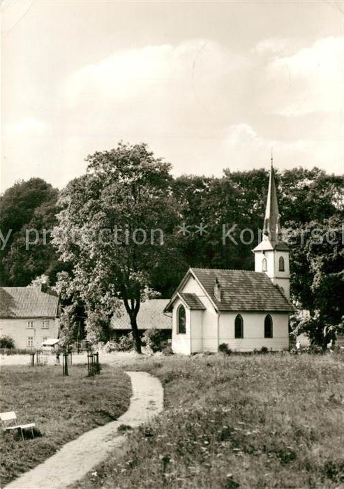 Elend Harz kleinste Holzkirche der DDR