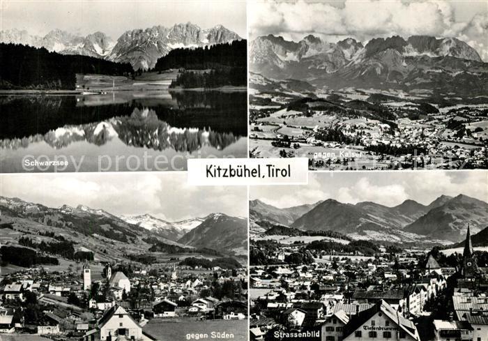 Kitzbuehel Tirol Schwarzsee Kaiser Fliegeraufnahmen