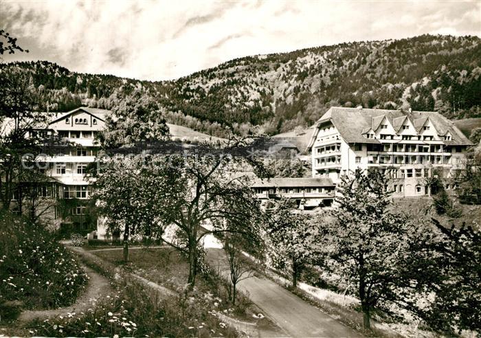 Freiburg Breisgau Sanatorium Glotterbad