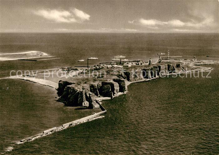 Insel Helgoland Fliegeraufnahme