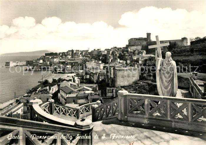 Gaeta Panorama de L escalier e Saint Francois