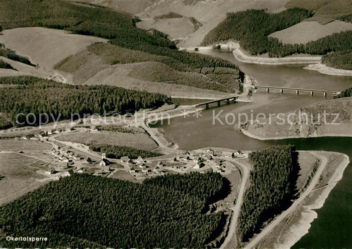 Okertalsperre Fliegeraufnahme Hotel Restaurant Romkerhalle
