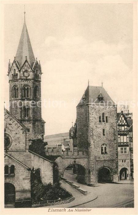 Eisenach Thueringen Nicolaitor