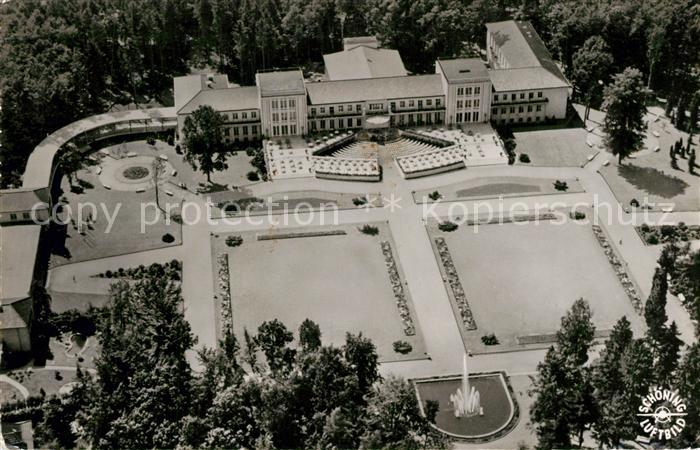 Bad Lippspringe Kaiser-Karls-Park Kurhaus Fliegeraufnahme