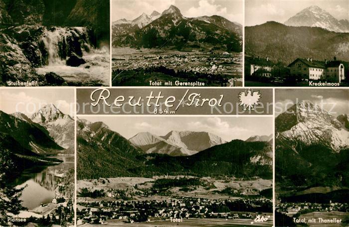 Reutte Tirol Kreckelmoos Stuibenfall Plansee