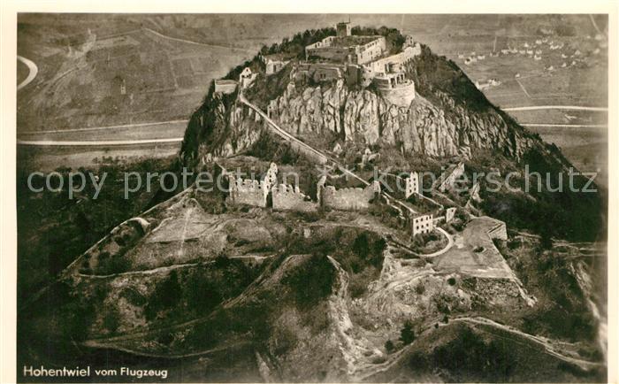 Hohentwiel Fliegeraufnahme