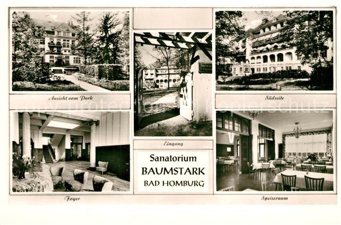 Bad Homburg Sanatorium Baumstark