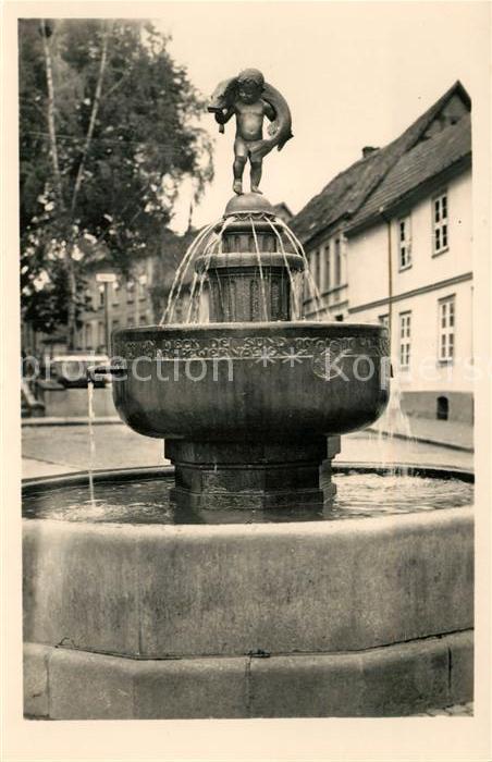 Teterow Mecklenburg Vorpommern Hechtbrunnen