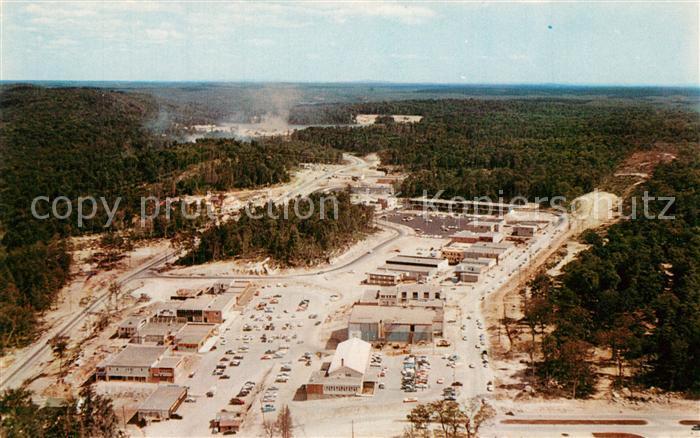 Elliot Lake Aerial View Shopping Centre