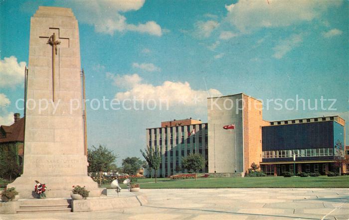 Windsor Ontario Civic Centre War Memorial City Hall