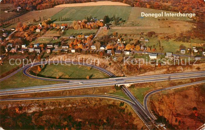 Pennsylvania US-State Pennsylvania Turnpike Donegal Interchange Aerial View