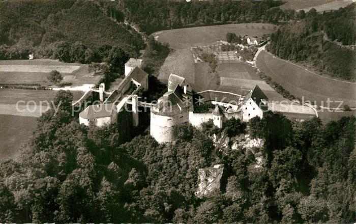 Beuron Donautal Fliegeraufnahme Burg Wildenstein