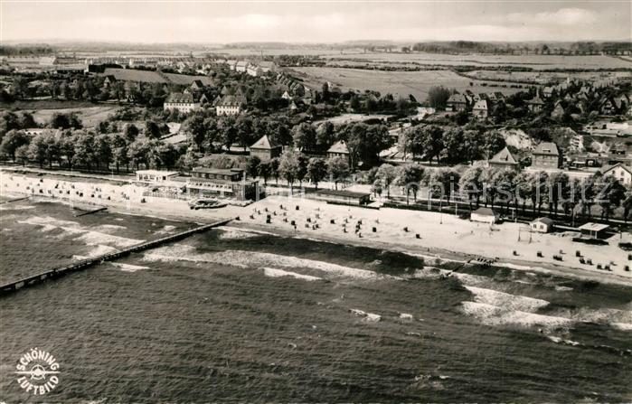 Eckernfoerde Fliegeraufnahme