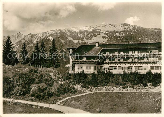 Sonthofen Oberallgaeu Allgaeuer Berghof
