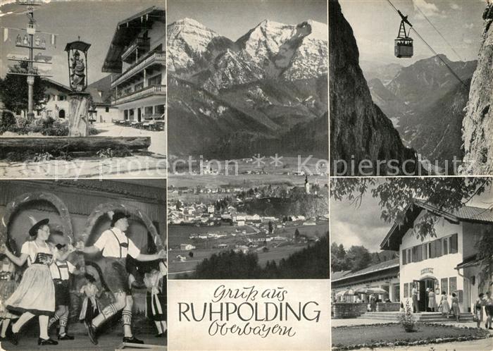 Ruhpolding Sonntagshorn Tracht Kurhaus