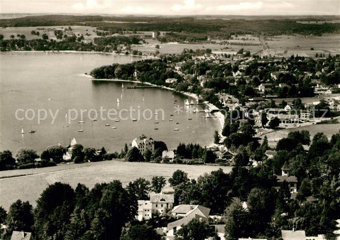 Herrsching Ammersee Fliegeraufnahme