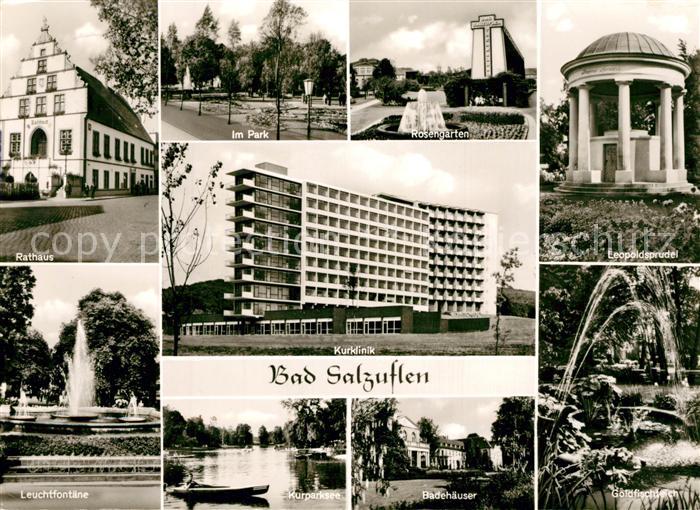 Bad Salzuflen Rathaus Rosengarten Park