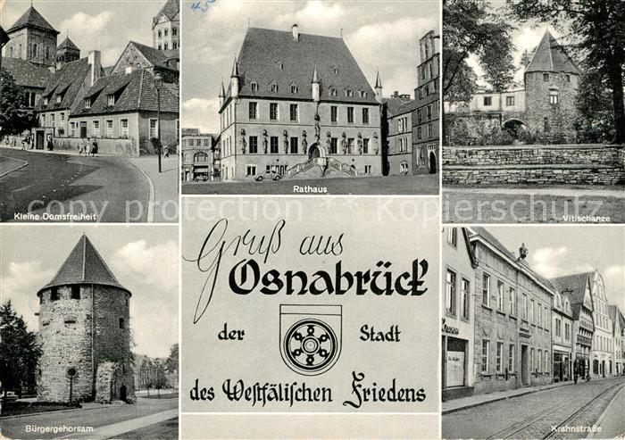 Osnabrueck Rathaus Buergergehornsam Vitischanze
