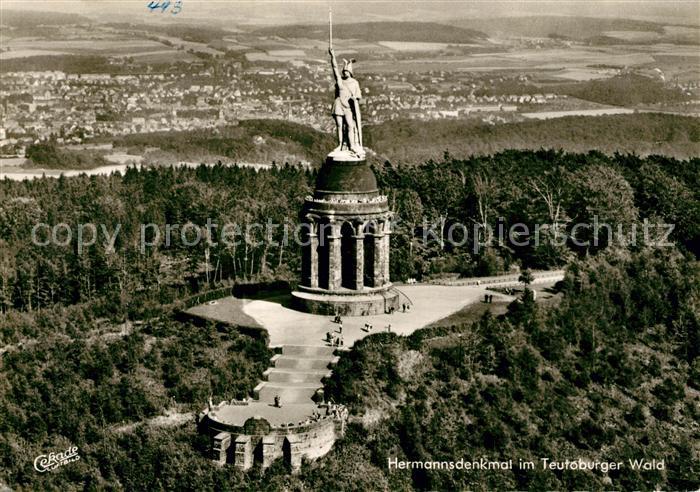 Hermannsdenkmal Fliegeraufnahme