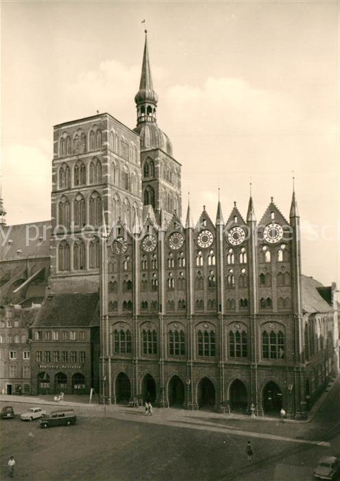 Stralsund Mecklenburg Vorpommern Rathaus
