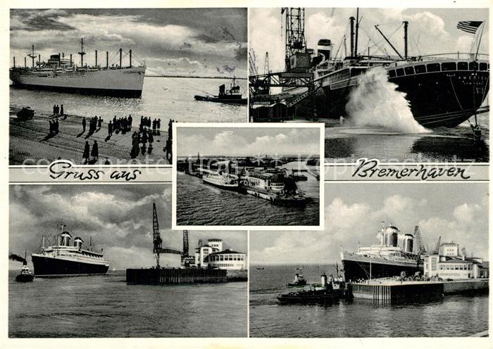 Bremerhaven Faehre Hafen