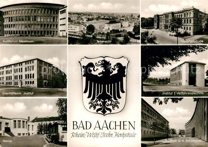 Bad Aachen Technische Hochschule Auditorium Maximum Institut Schinkelstrasse