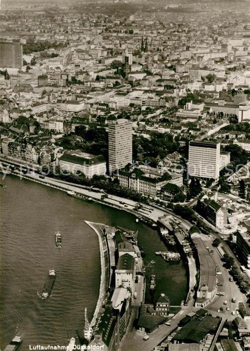Duesseldorf Fliegeraufnahme