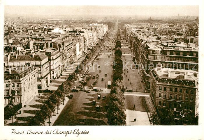 Paris Avenue des Champs Elysees