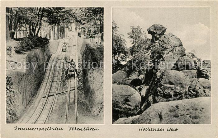 Ibbenbueren Sommerrodelbahn Hockendes Weib