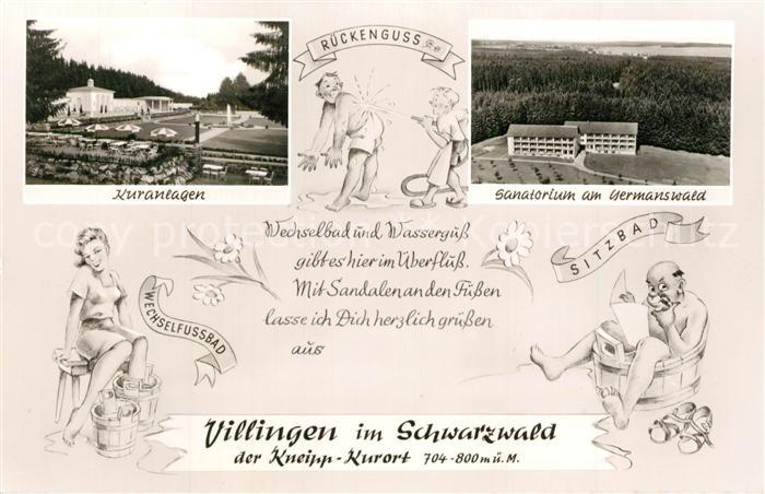 Villingen-Schwenningen Kuranlagen Sanatorium am Germanswald