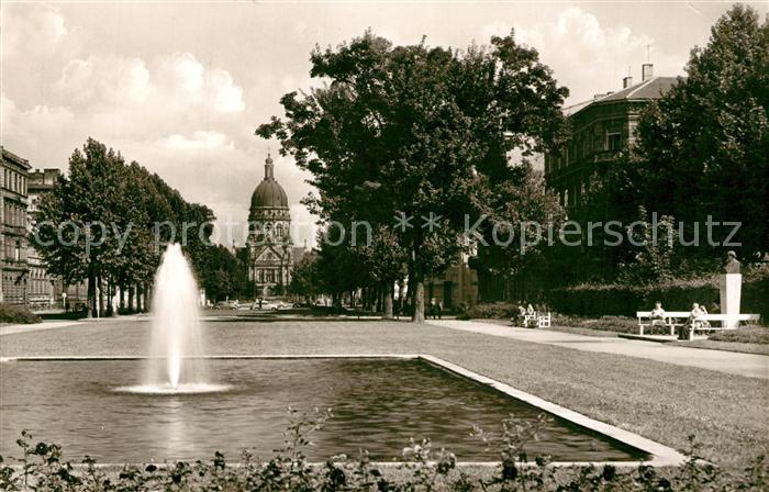 Mainz Rhein Kaiserstrasse Christuskirche