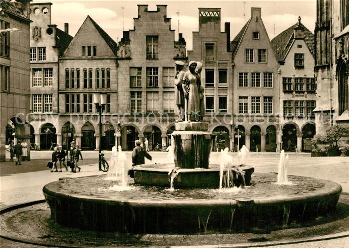 Muenster Westfalen Lambertusbrunnen