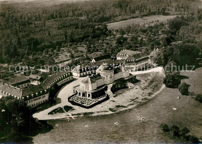 Stuttgart Schloss Solitude Fliegeraufnahme