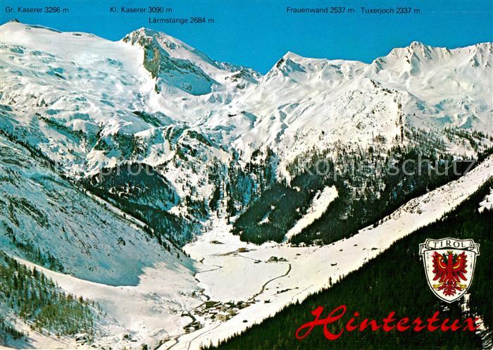 Hintertux Zillertal Fliegeraufnahme