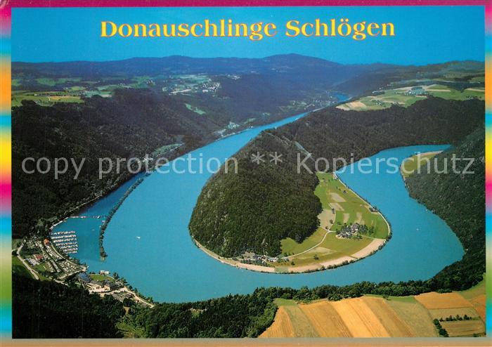 Haibach Donau Donauschlinge Schloegen Fliegeraufnahme