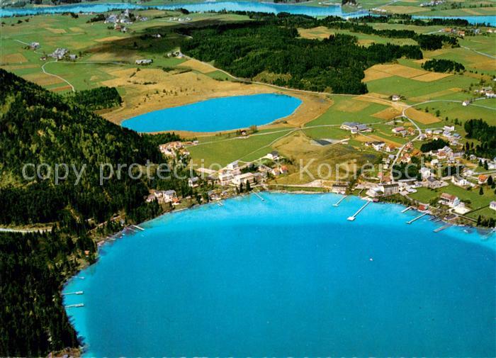 Seelach Klopeinersee Stausee Fliegeraufnahme