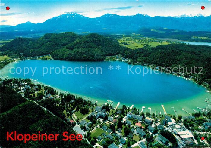 Klopeinersee Fliegeraufnahme